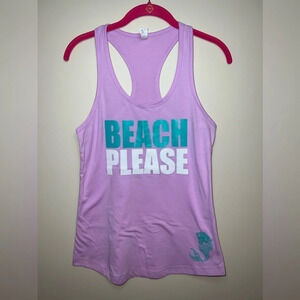 Beach Please Racerback Tank 🧜‍♀️